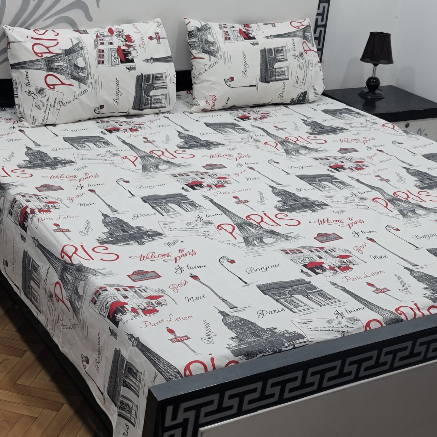 Export quality pure cotton bedsheet set