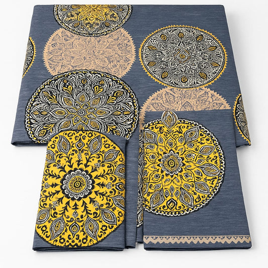 Royal Mandala Bedsheet Set – 3 Piece | MeenoraLinens